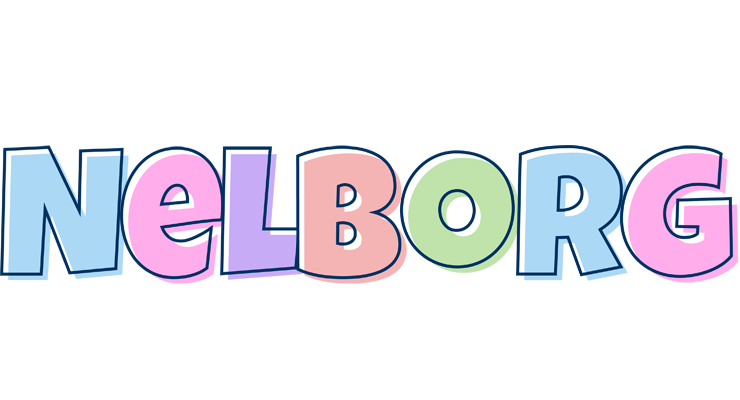 Nelborg pastel logo
