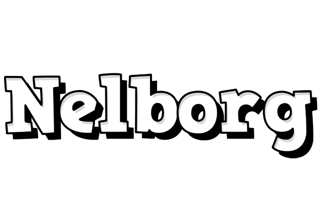 Nelborg snowing logo