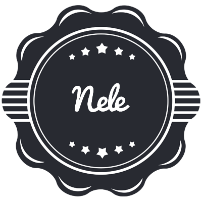Nele badge logo