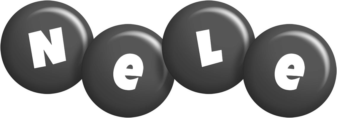 Nele candy-black logo