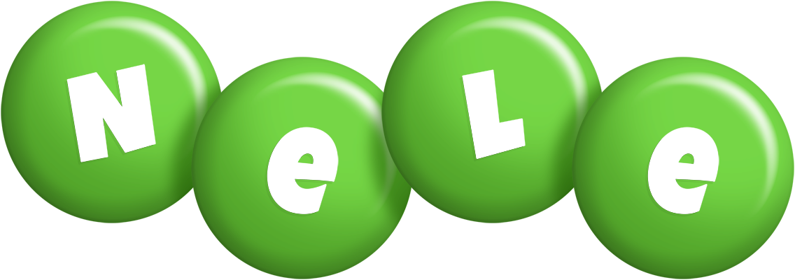 Nele candy-green logo