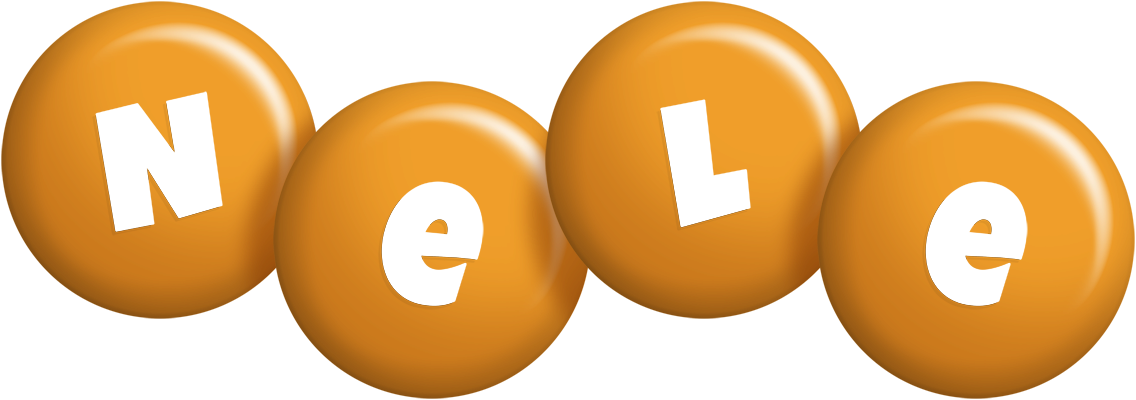 Nele candy-orange logo