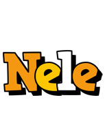 Nele cartoon logo