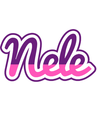 Nele cheerful logo