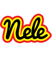 Nele flaming logo