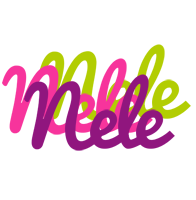 Nele flowers logo