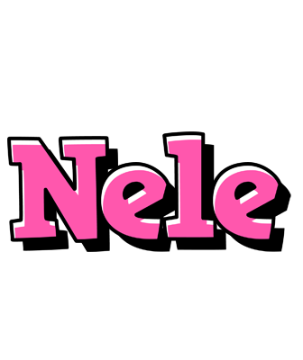 Nele girlish logo