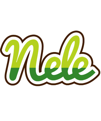 Nele golfing logo