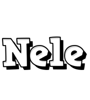 Nele snowing logo