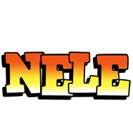 Nele sunset logo