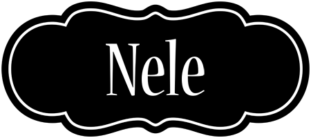 Nele welcome logo