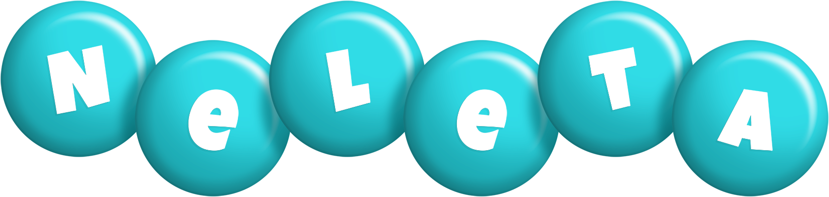 Neleta candy-azur logo