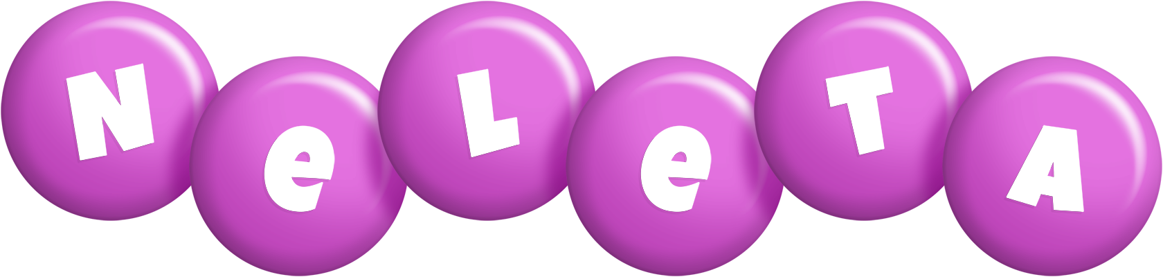 Neleta candy-purple logo