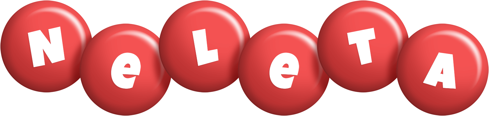 Neleta candy-red logo