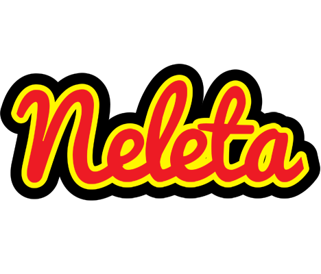 Neleta fireman logo