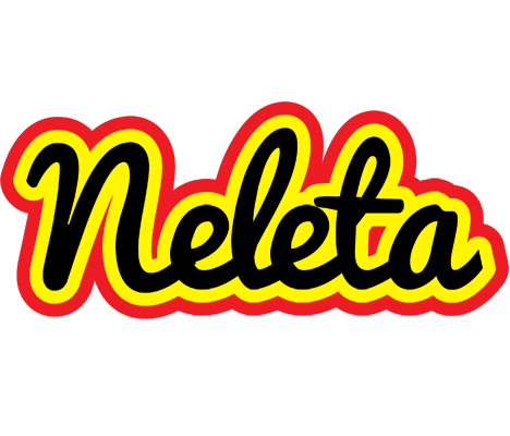 Neleta flaming logo
