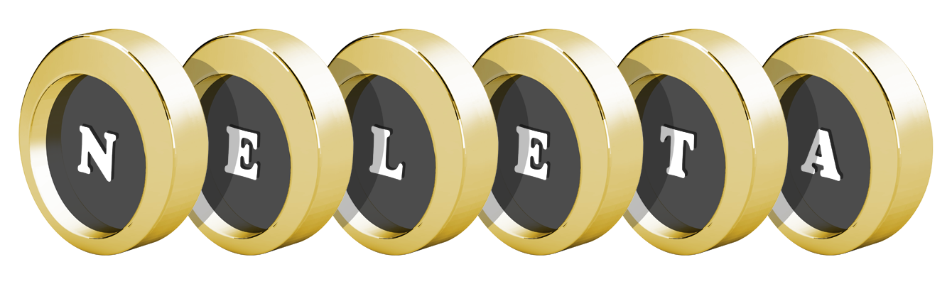 Neleta gold logo