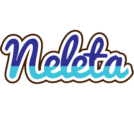 Neleta raining logo