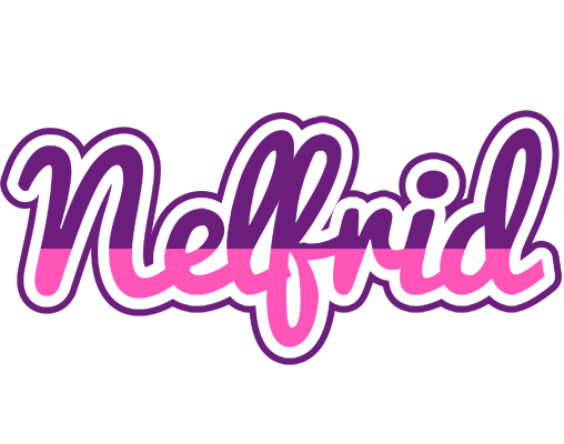 Nelfrid cheerful logo