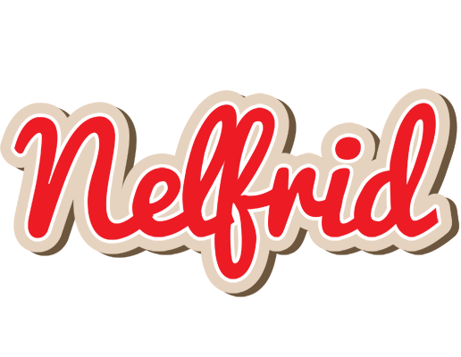 Nelfrid chocolate logo