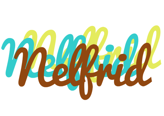 Nelfrid cupcake logo