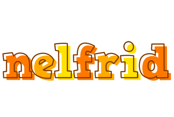 Nelfrid desert logo