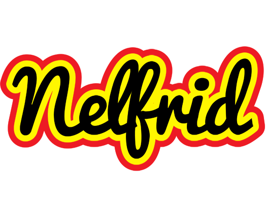 Nelfrid flaming logo