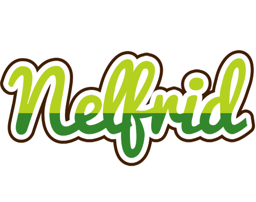 Nelfrid golfing logo