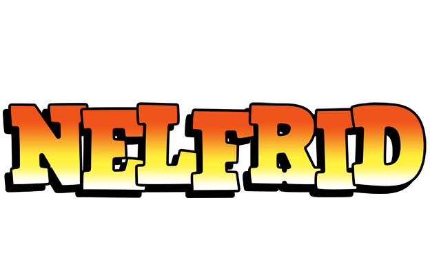 Nelfrid sunset logo