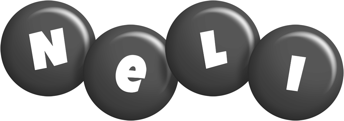 Neli candy-black logo