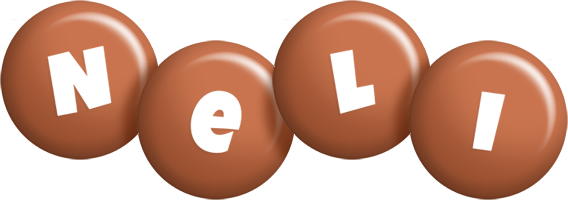 Neli candy-brown logo