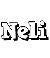 Neli snowing logo