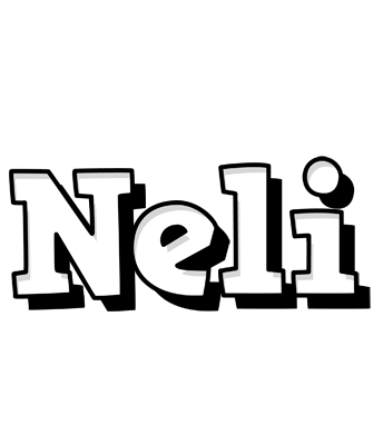 Neli snowing logo