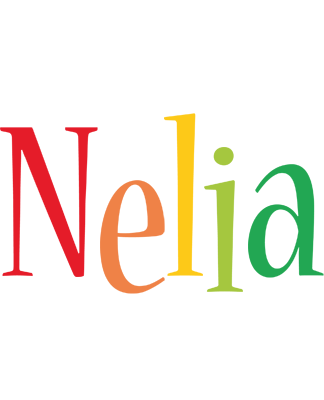 Nelia birthday logo