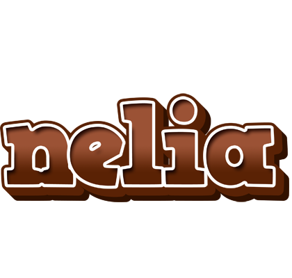 Nelia brownie logo