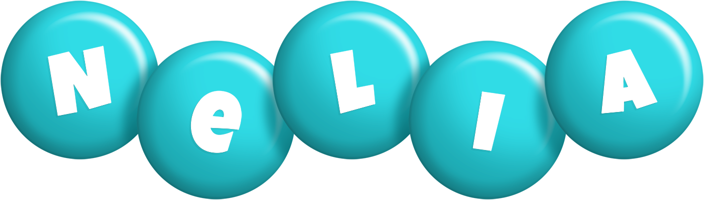 Nelia candy-azur logo