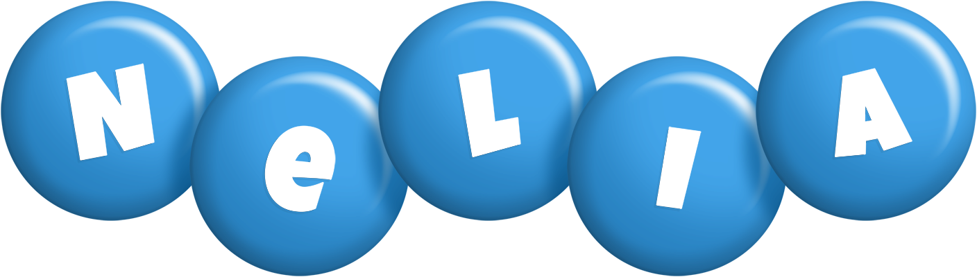 Nelia candy-blue logo