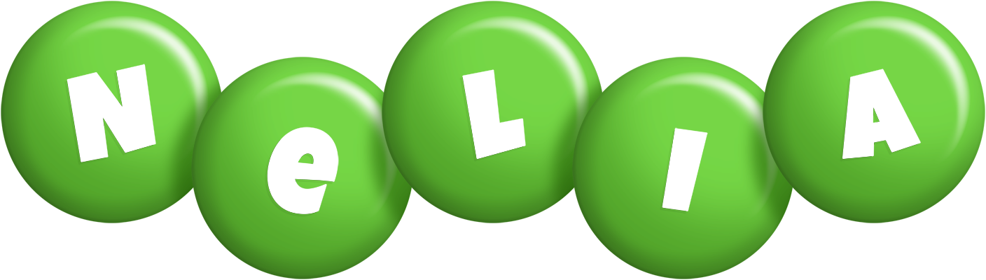 Nelia candy-green logo