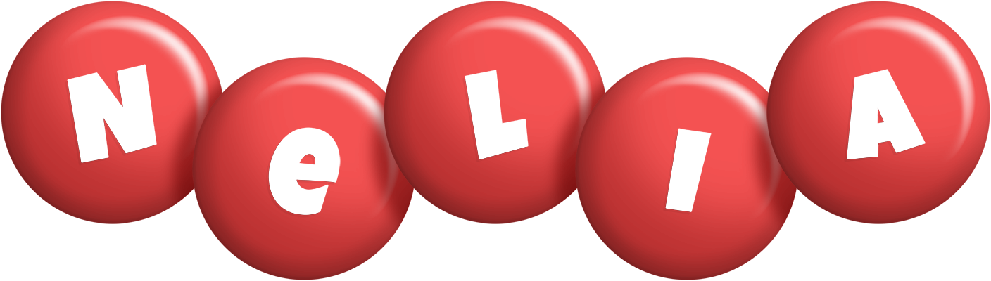 Nelia candy-red logo