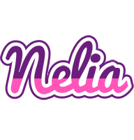 Nelia cheerful logo