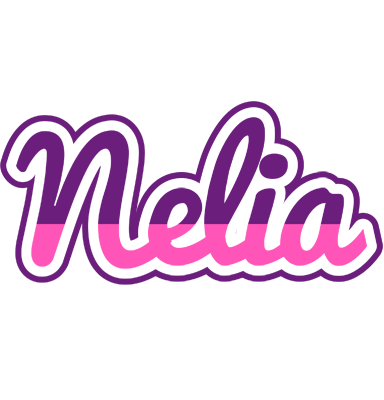Nelia cheerful logo