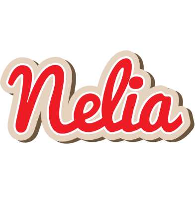 Nelia chocolate logo
