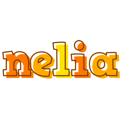 Nelia desert logo