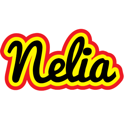 Nelia flaming logo