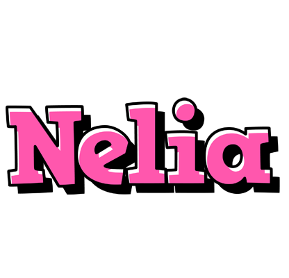 Nelia girlish logo