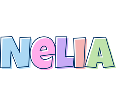 Nelia pastel logo