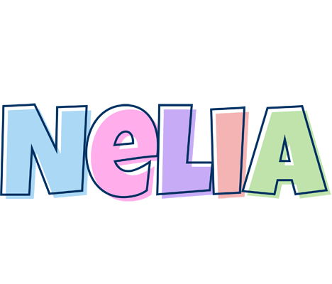 Nelia pastel logo