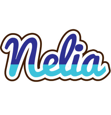 Nelia raining logo