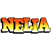 Nelia sunset logo