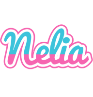 Nelia woman logo